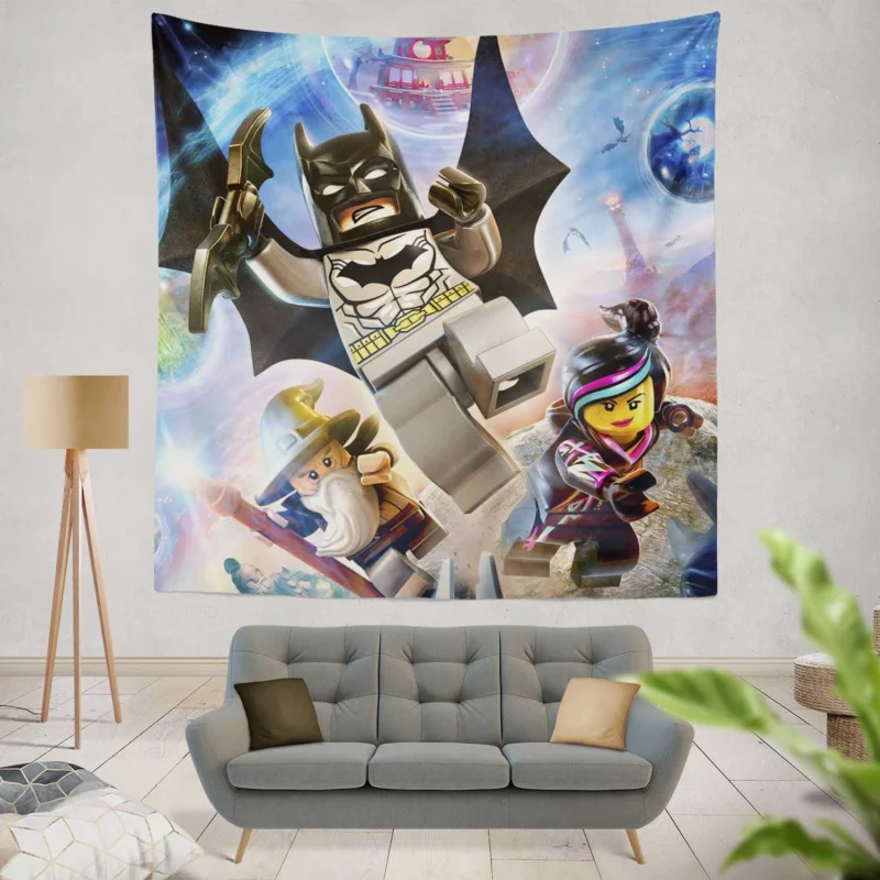 LEGO Dimensions: Join Batman in a Blockbuster Adventure  Wall Tapestry