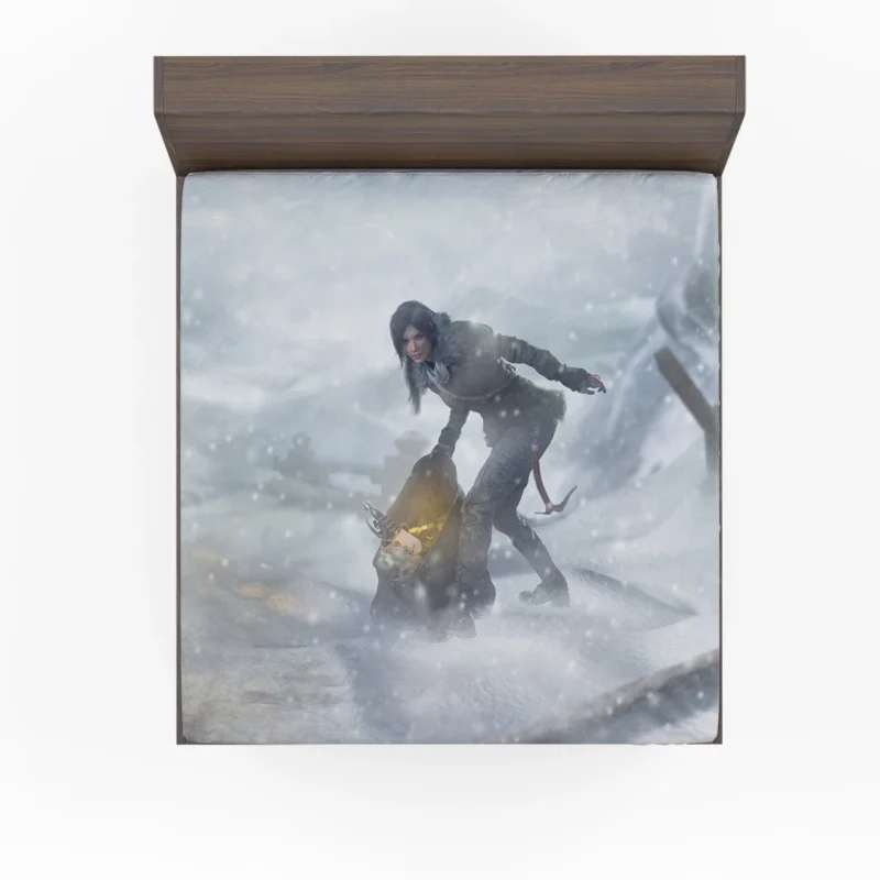 Lara Croft Rise of the Tomb Raider Fitted Sheet