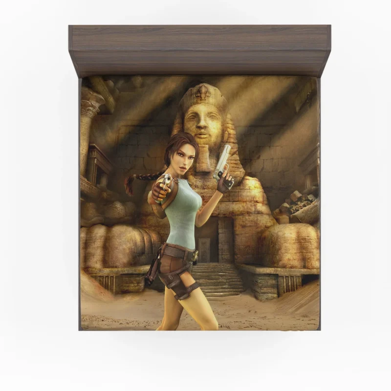 Lara Croft Tomb Raider Anniversary Fitted Sheet
