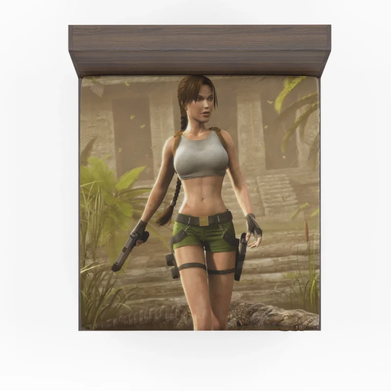 Lara Croft Tomb Raider Journey Fitted Sheet