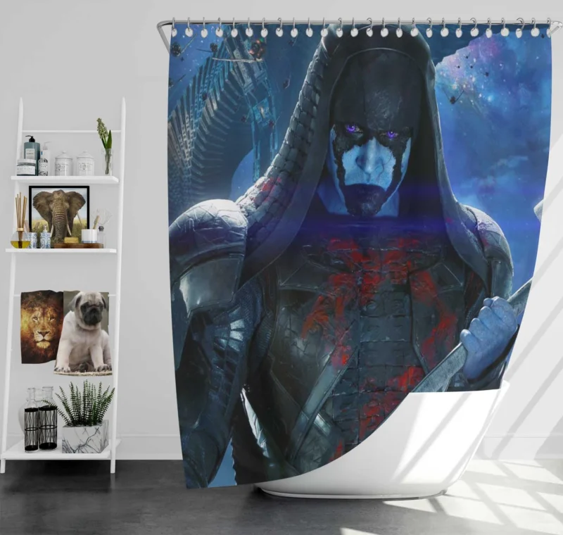 Lee Pace as Ronan the Accuser in Guardians of the Galaxy Shower Curtain