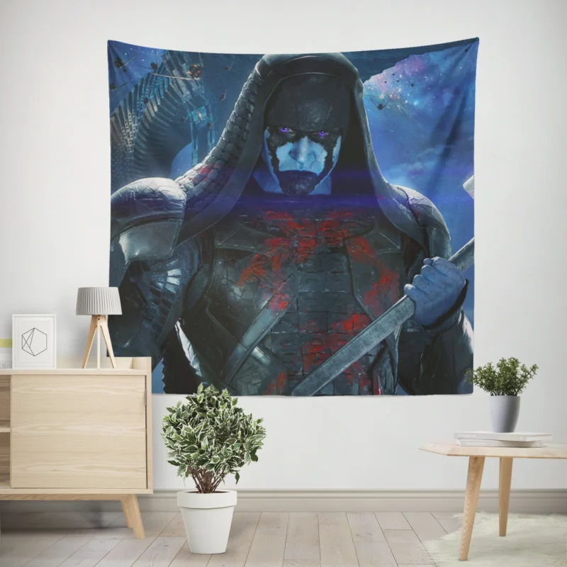 Lee Pace as Ronan the Accuser in Guardians of the Galaxy  Wall Tapestry
