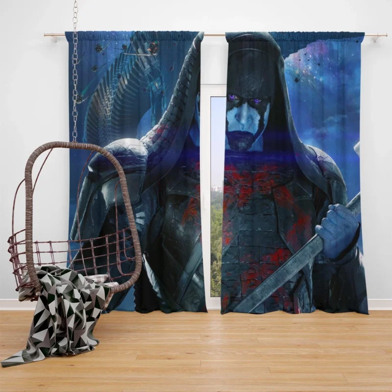 Lee Pace as Ronan the Accuser in Guardians of the Galaxy Window Curtain