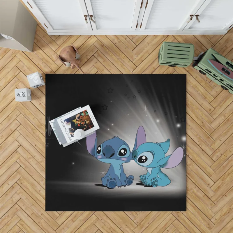 Lilo & Stitch: A Heartwarming Tale Floor Rug
