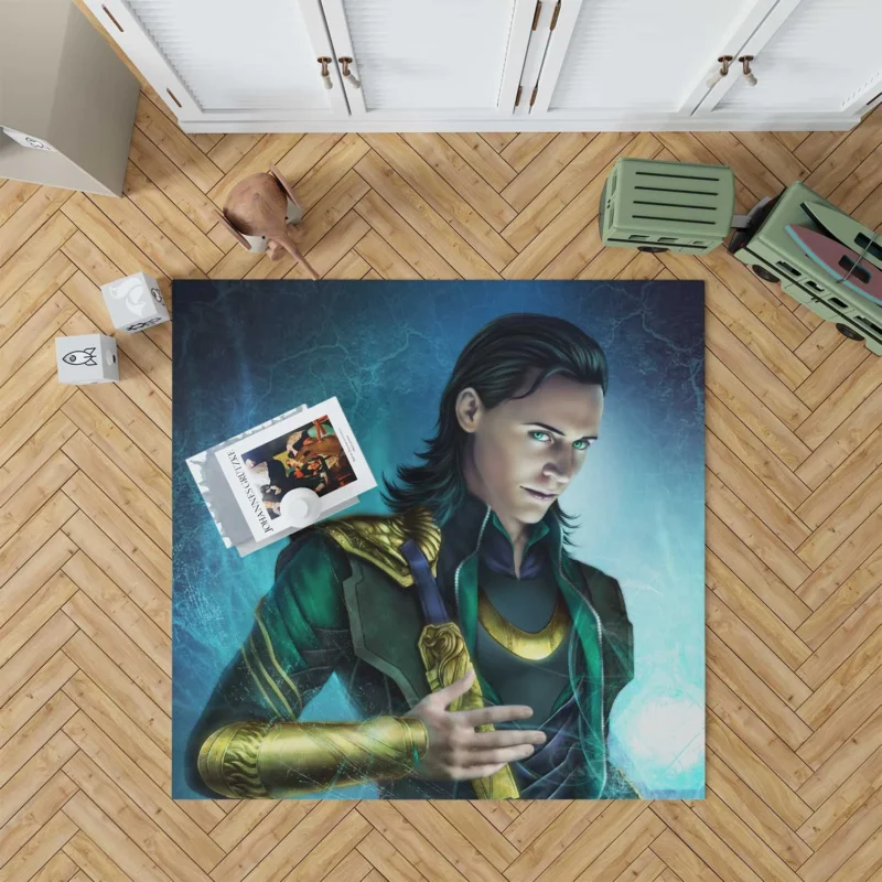 Loki Complex Character Explored in Thor Floor Rug