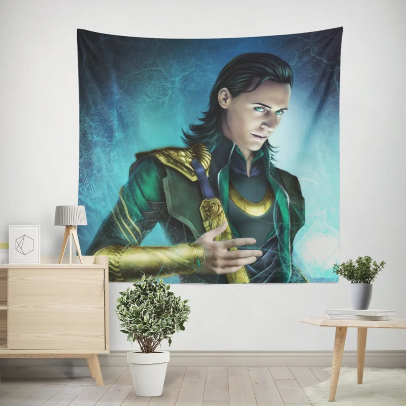 Loki Complex Character Explored in Thor  Wall Tapestry