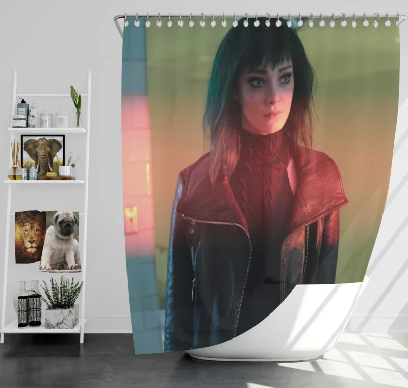Lorna Dane Polaris Shines in The Gifted TV Show Shower Curtain