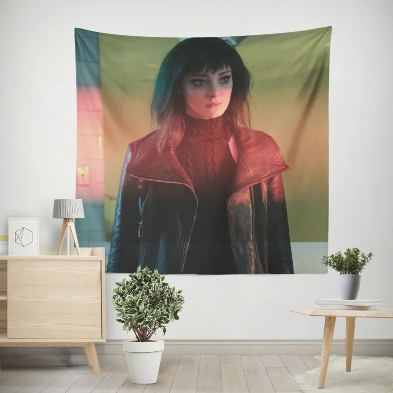 Lorna Dane Polaris Shines in The Gifted TV Show  Wall Tapestry