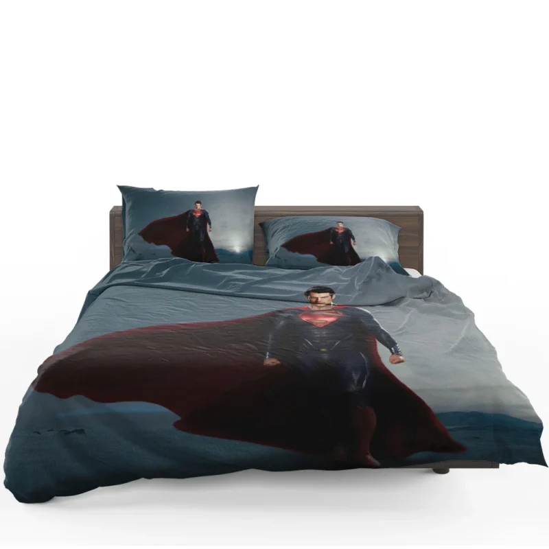 Man Of Steel: Henry Cavill Iconic Role Bedding Set