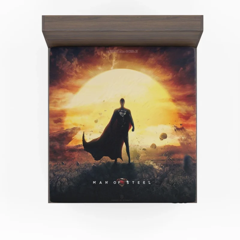Man Of Steel: Superman Epic Tale Fitted Sheet