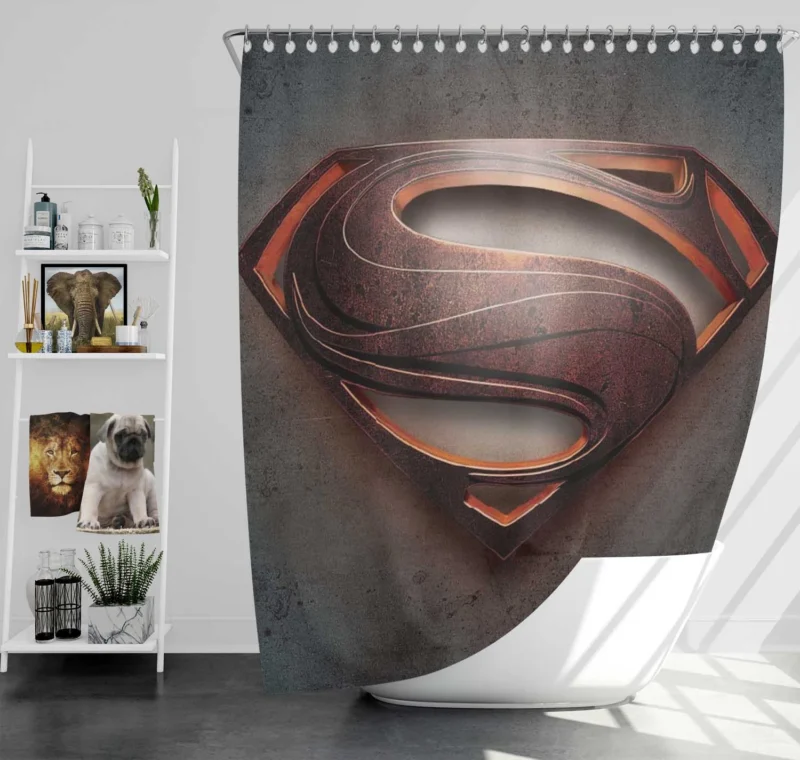 Man Of Steel: Superman Origin Story Shower Curtain