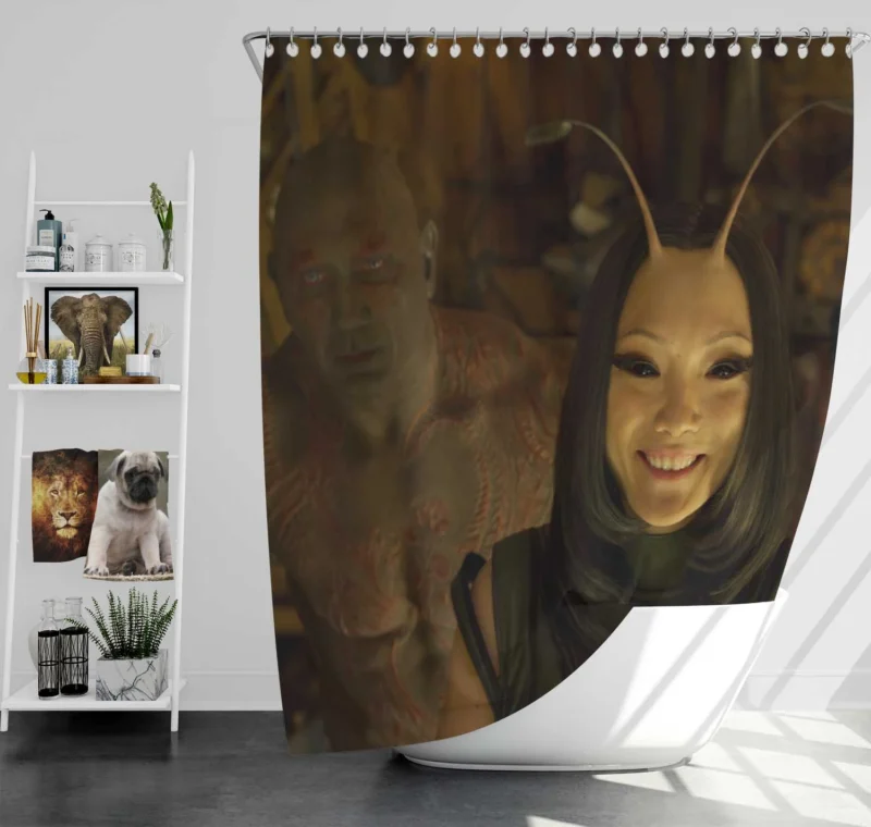 Mantis: Guardians of the Galaxy Vol. 2 Wallpaper Shower Curtain