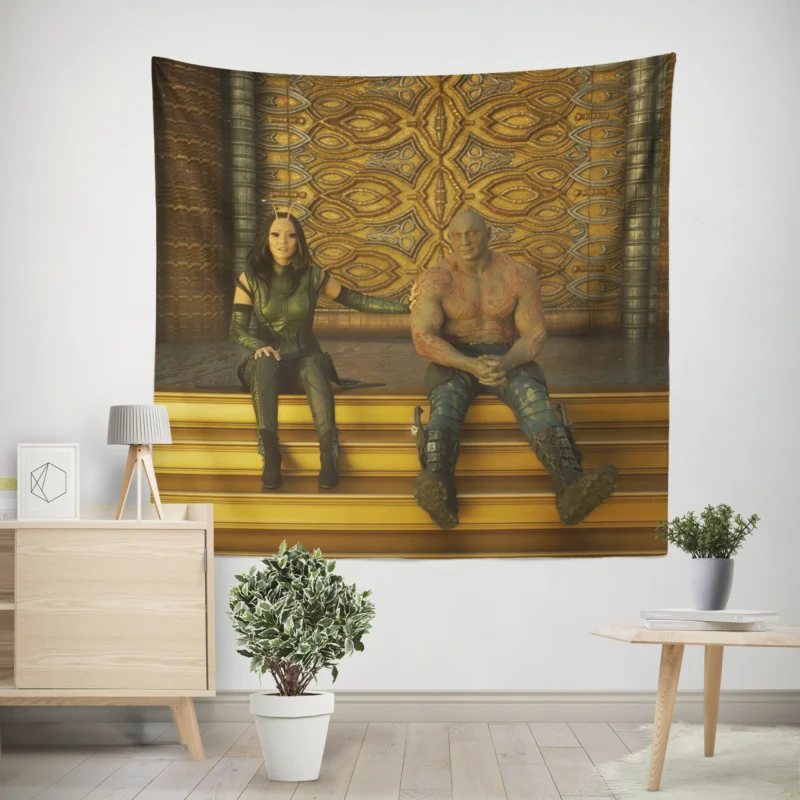 Mantis Role in Guardians of the Galaxy Vol. 2  Wall Tapestry