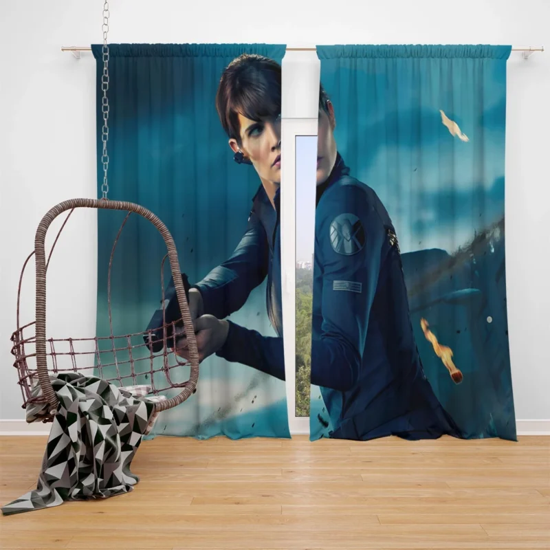 Maria Hill Vital Role in The Avengers Window Curtain