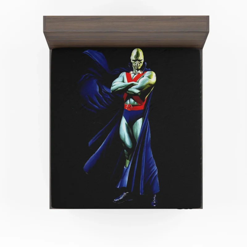 Martian Manhunter Iconic Moments in Comics Fitted Sheet