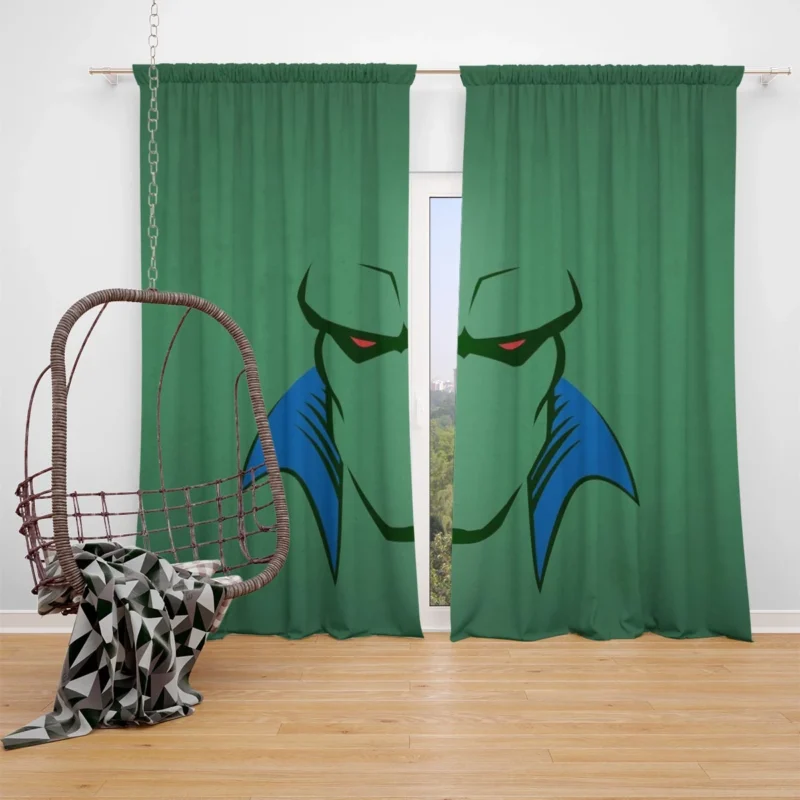 Martian Manhunter Powers and Stories in Comics Window Curtain