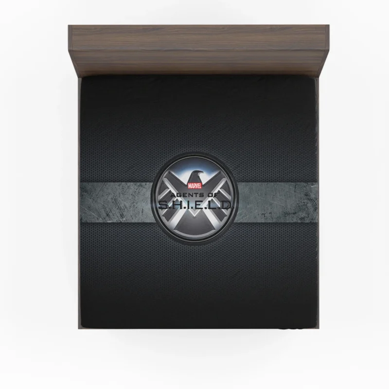 Marvel Agents of S.H.I.E.L.D. Logo Desktop Wallpaper Fitted Sheet