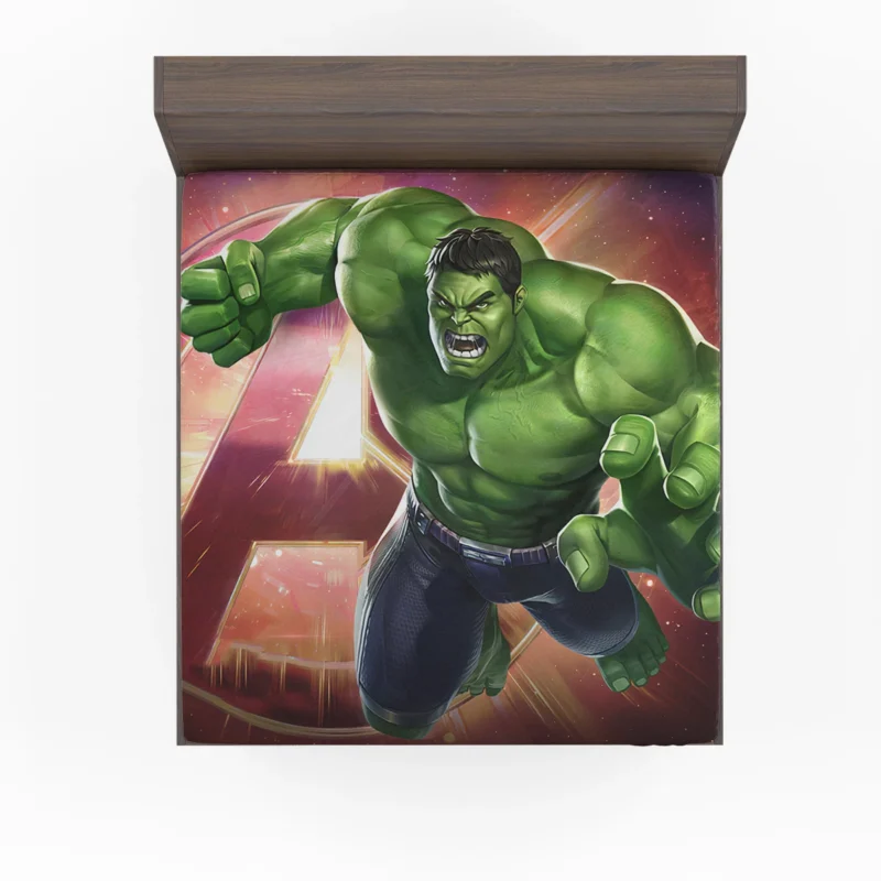 Marvel Avengers Game: Play as Hulk Fitted Sheet