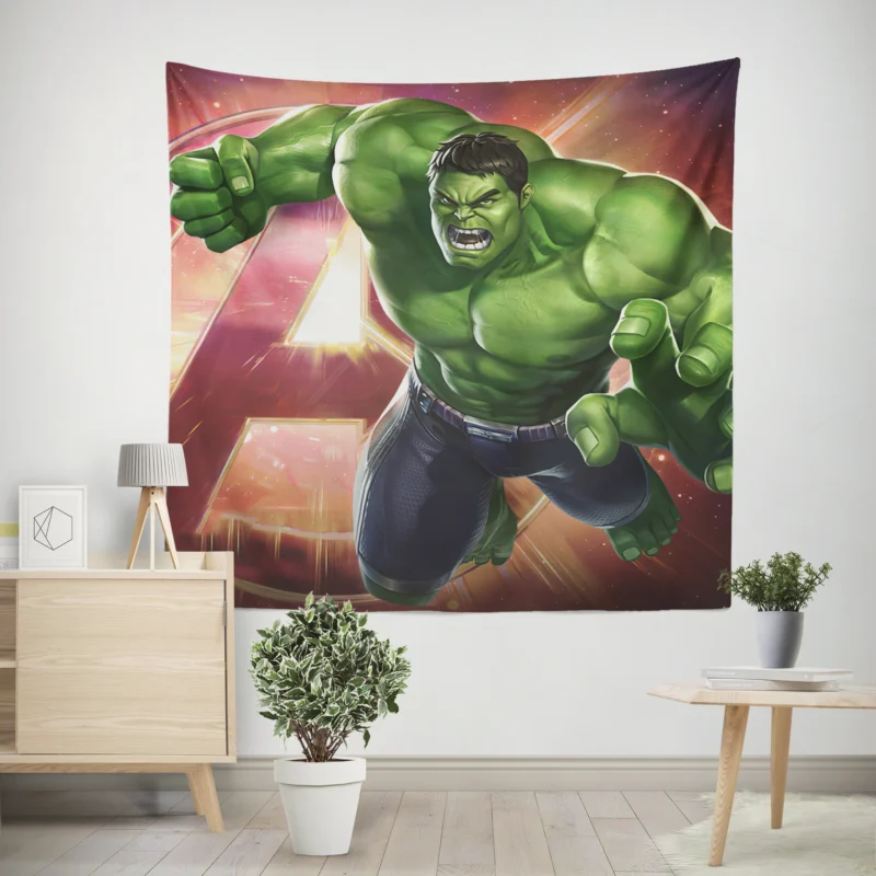Marvel Avengers Game: Play as Hulk  Wall Tapestry