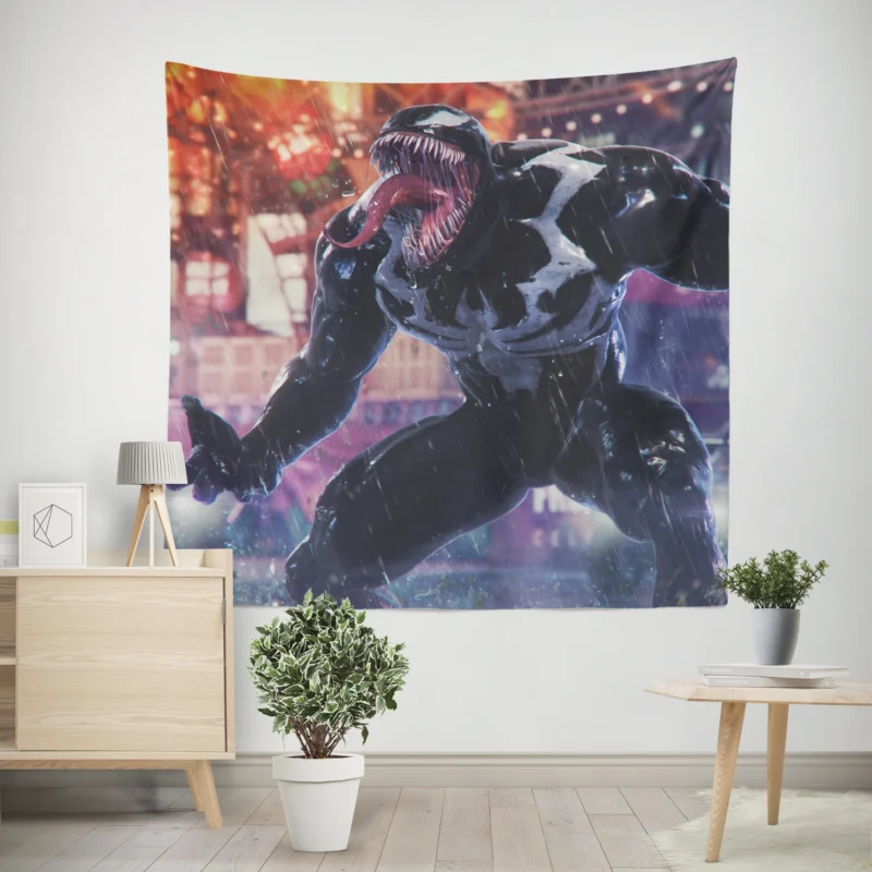 Marvel Spider-Man 2: Venom Menace  Wall Tapestry