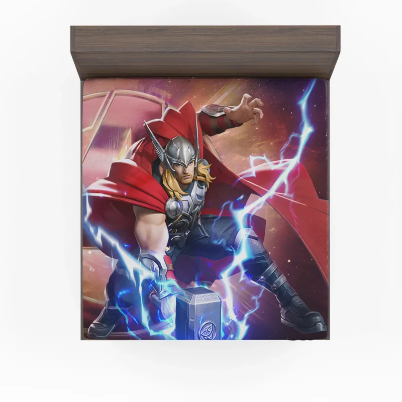 Marvel Super War: Thor Thunderous Battles Fitted Sheet
