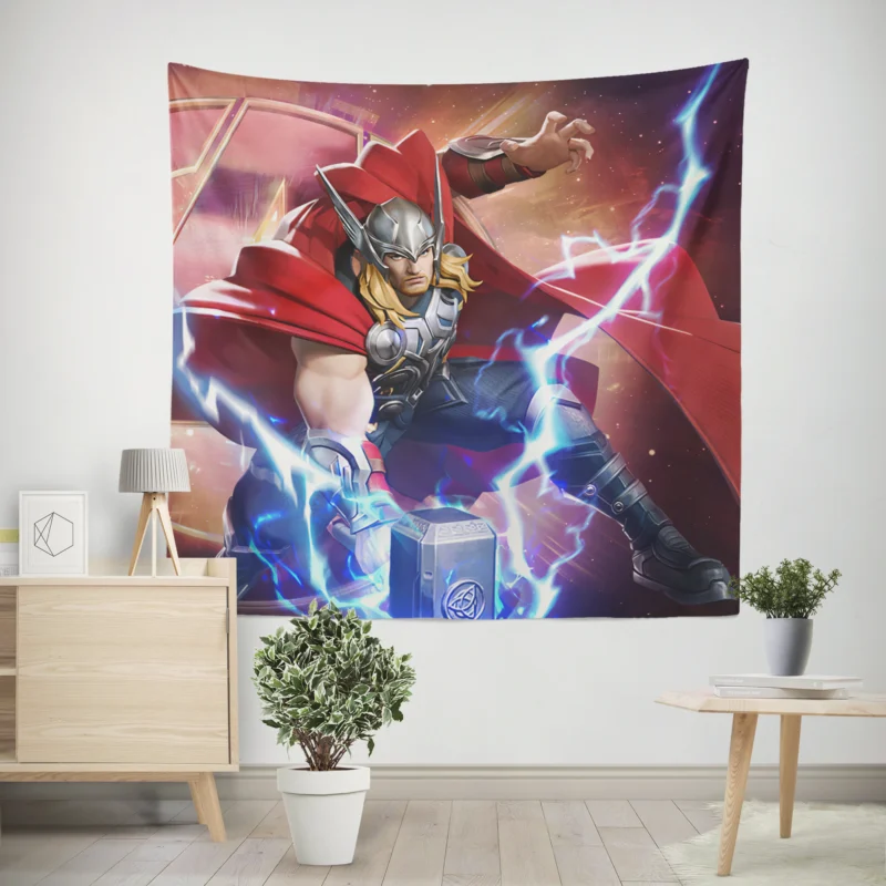 Marvel Super War: Thor Thunderous Battles  Wall Tapestry