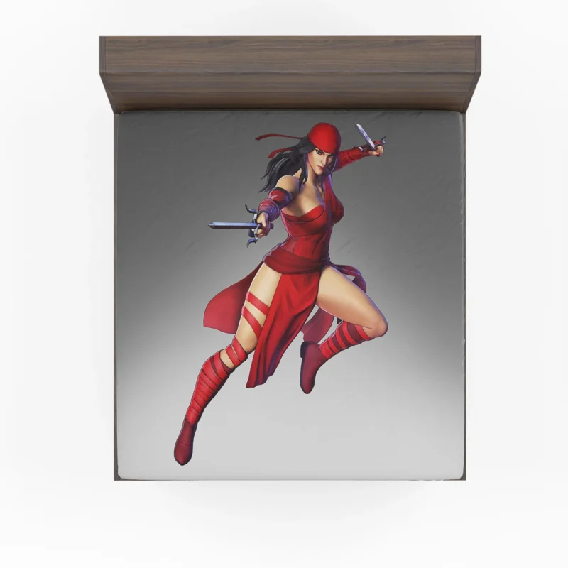 Marvel Ultimate Alliance 3: Playing as Elektra Fitted Sheet