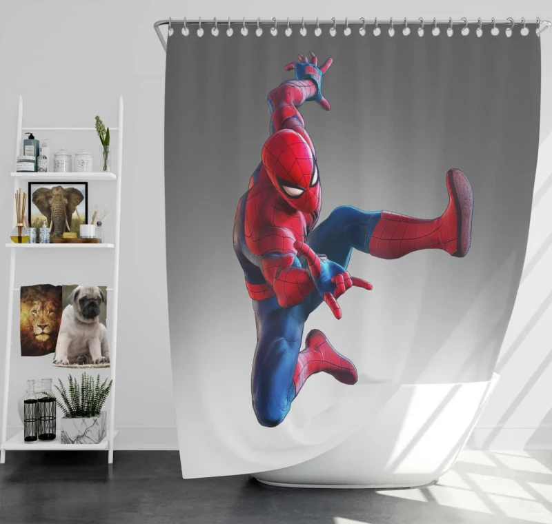Marvel Ultimate Alliance 3: Spider-Man Joins the Battle Shower Curtain