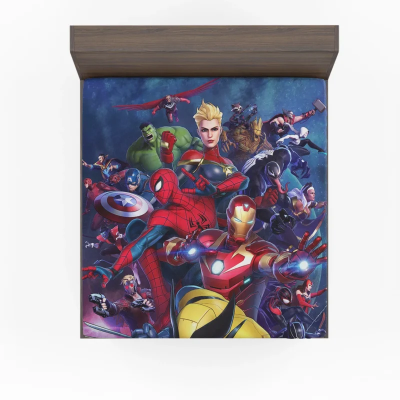 Marvel Ultimate Alliance 3: The Black Order Excitement Fitted Sheet