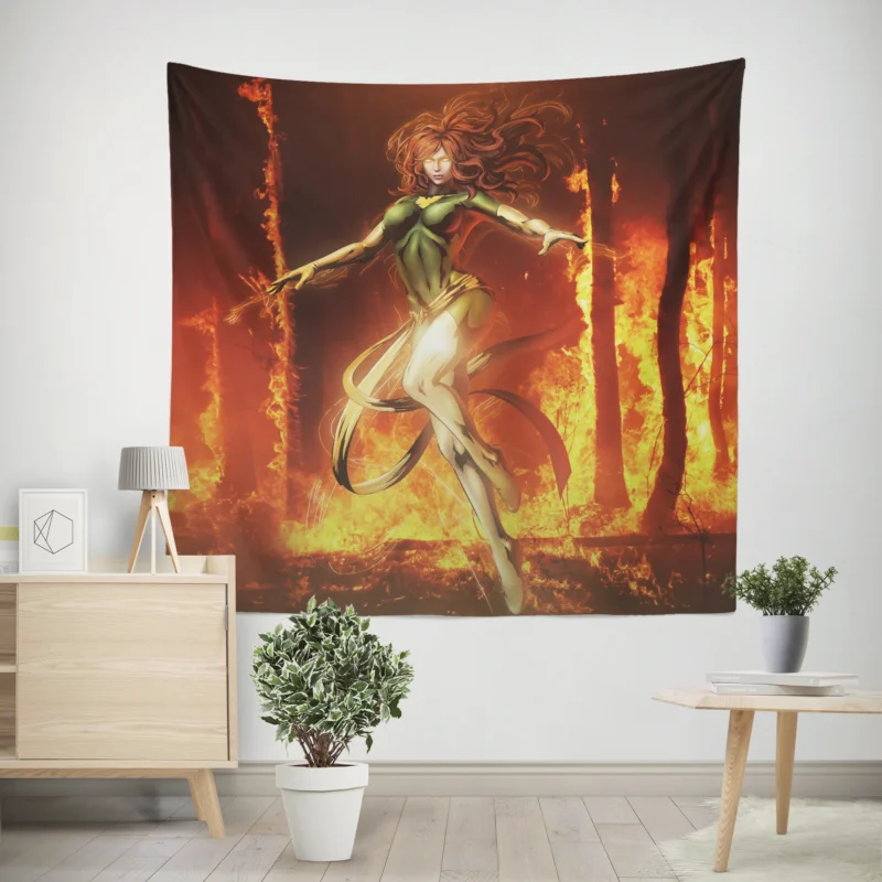 Marvel vs. Capcom 3: Fate of Two Worlds - Phoenix Fury  Wall Tapestry