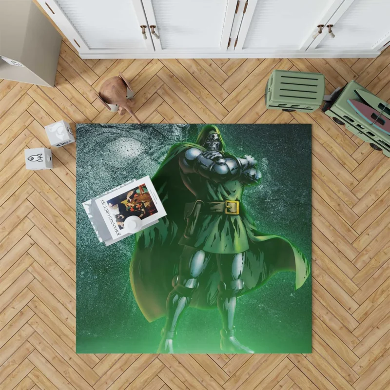 Marvel vs. Capcom 3: Fate of Two Worlds - Play as Doctor Doom Floor Rug