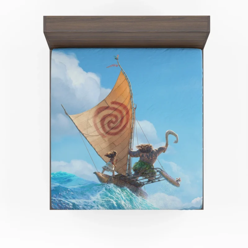 Maui from Disney Moana: A Memorable Character Fitted Sheet