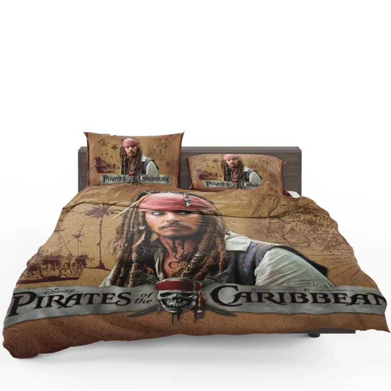 Meet the Legendary Captain Jack Sparrow Bedding Set