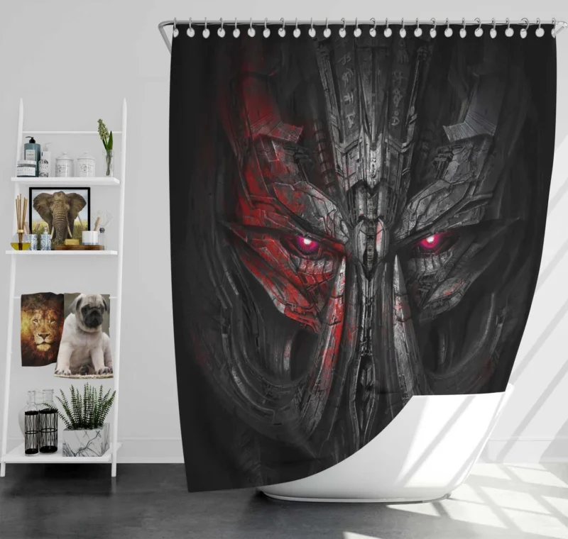 Megatron Evolution in Transformers: The Last Knight Shower Curtain