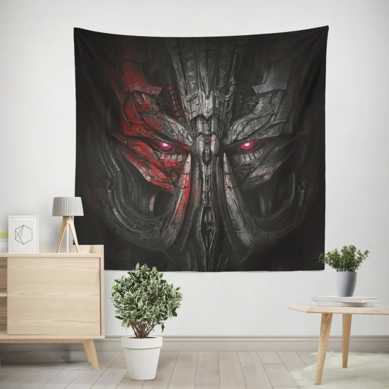 Megatron Evolution in Transformers: The Last Knight  Wall Tapestry