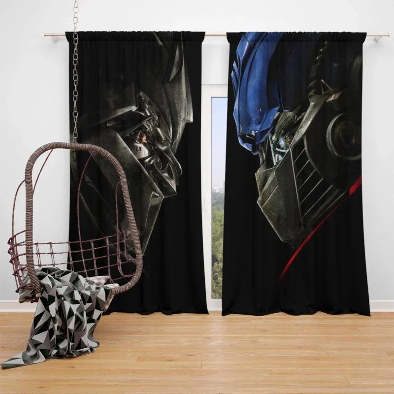 Megatron in Transformers: Epic Wallpaper Window Curtain