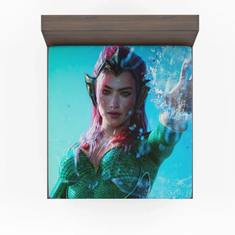 Mera Cosplay: Channel the Hero Within Fitted Sheet