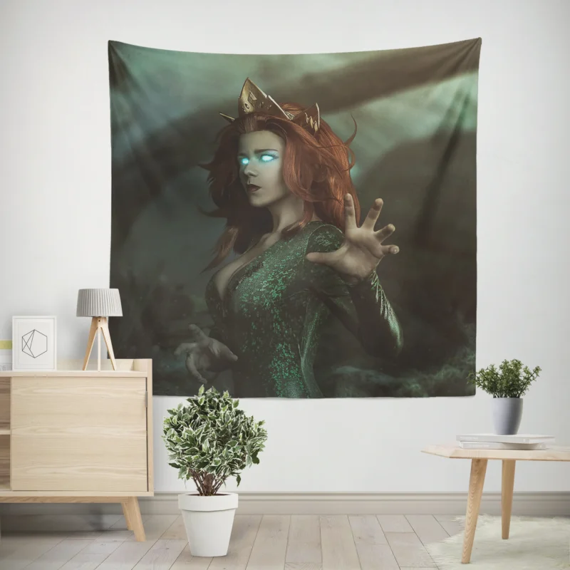Mera Cosplay: Transform into a DC Icon  Wall Tapestry