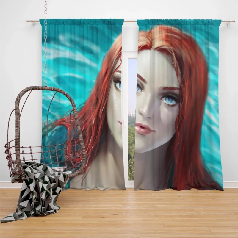 Mera Cosplay: Transform into the Iconic Heroine Window Curtain