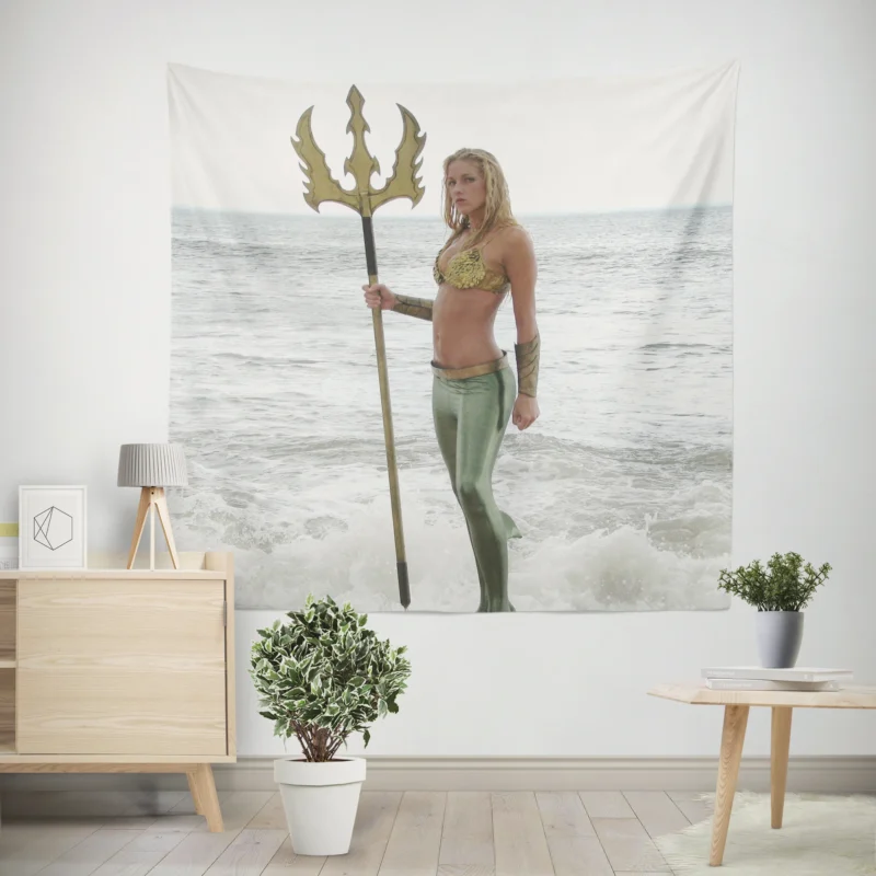 Mera: Dive into the World of Cosplay  Wall Tapestry
