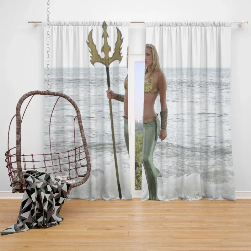 Mera: Dive into the World of Cosplay Window Curtain