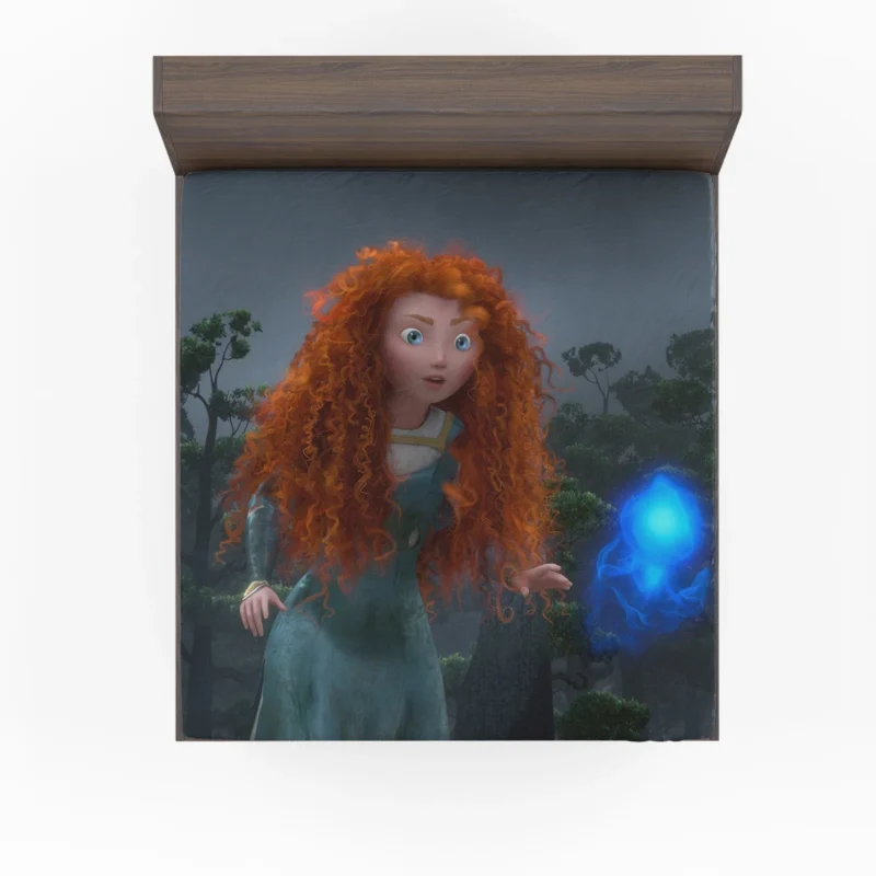 Merida Brave Adventure: Join Her Quest Fitted Sheet