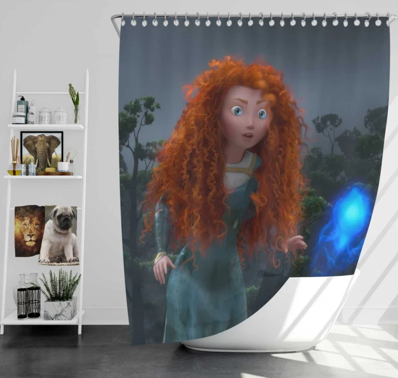 Merida Brave Adventure: Join Her Quest Shower Curtain