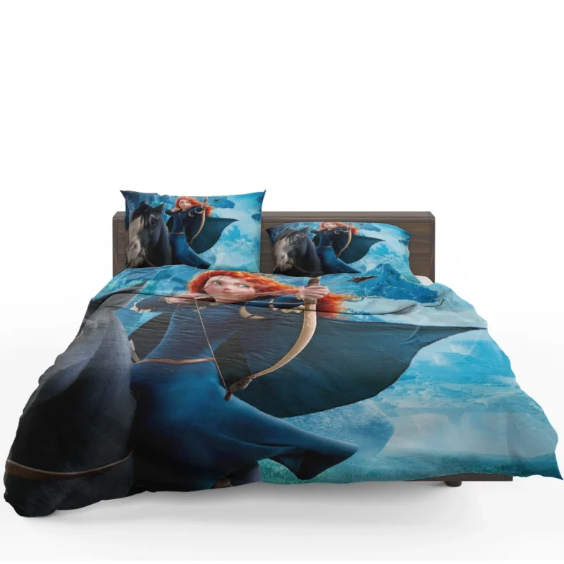 Merida and Angus in Brave: An Unbreakable Bond Bedding Set