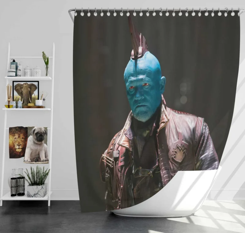 Michael Rooker as Yondu: Guardians of the Galaxy Vol. 2 Shower Curtain