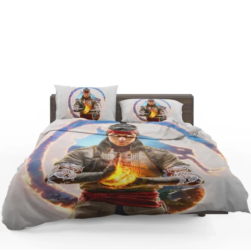 Mortal Kombat 1 Fighter Liu Kang Bedding Set