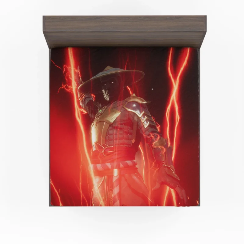 Mortal Kombat 11: Raiden Takes on New Challenges Fitted Sheet