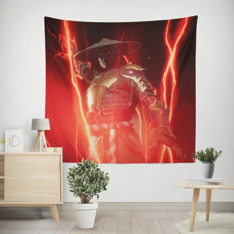 Mortal Kombat 11: Raiden Takes on New Challenges  Wall Tapestry
