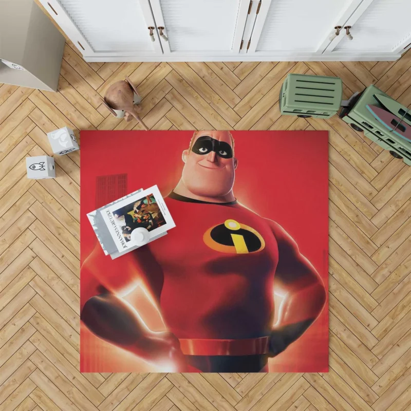 Mr. Incredible: The Strongest Hero Floor Rug