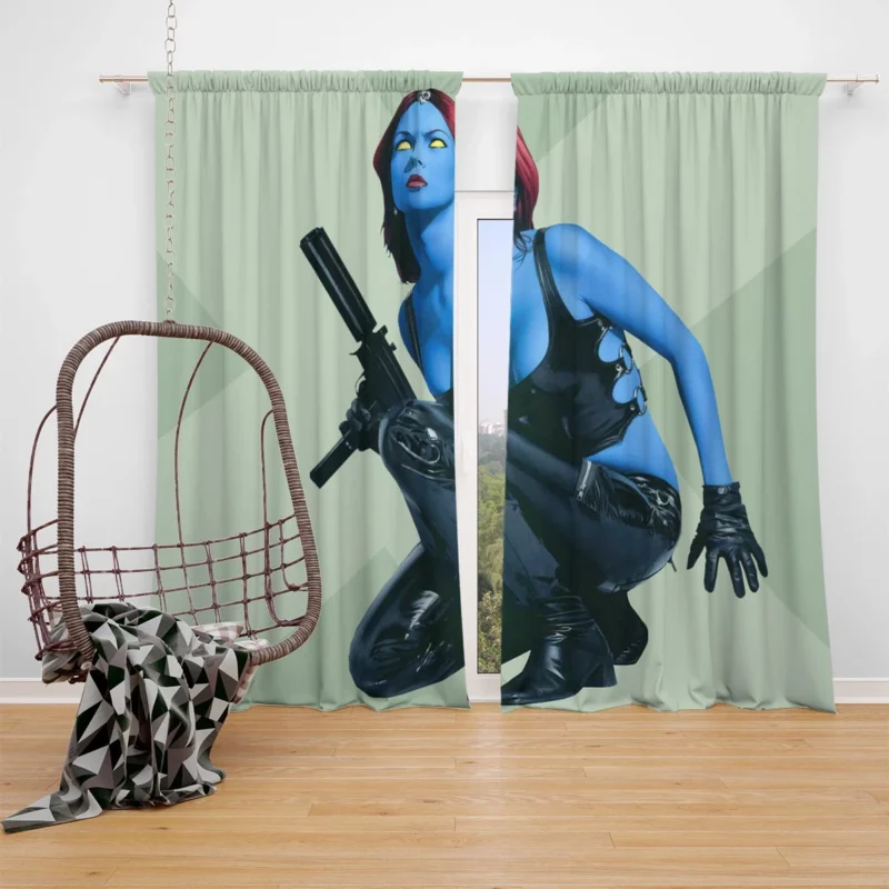 Mystique: Unveiling the Marvel Comics Character Window Curtain